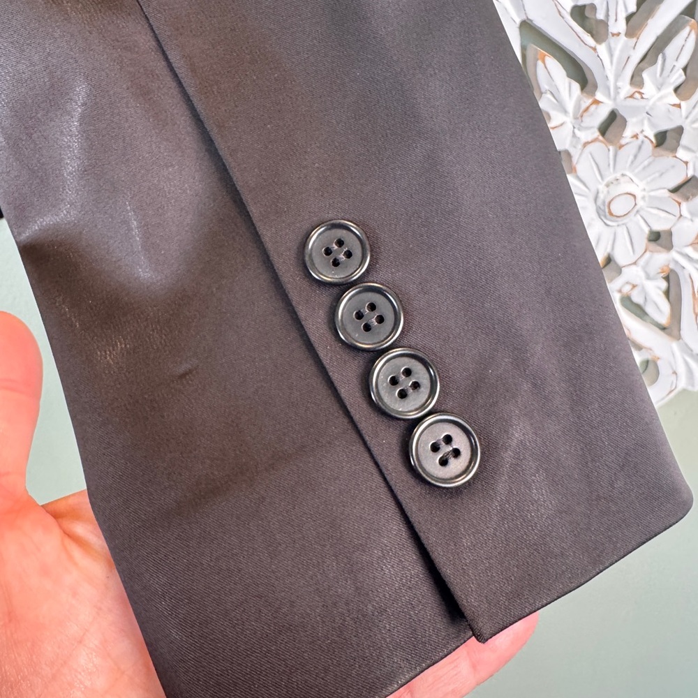 BCBGMaxAzria Black Single-Button Tailored Blazer - image 8